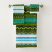 Schönes türkisfarbenes Set (Insitu)