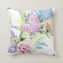 Schönes u. elegantes handgemaltes | Wurfs-Kissen Kissen