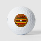 Schönes UG farbiges Schattenmotiv Golfball (Vorderseite)