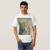 Schönes und ansprechendes Kätzchen T-Shirt (Vorne ganz)
