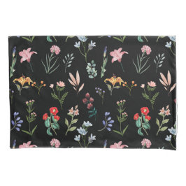 Schönes und elegantes Kissenfach Wildblume Kissenbezug