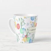 Schönes und elegantes Ostermuster Milchtasse (Linke Ecke)