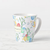 Schönes und elegantes Ostermuster Milchtasse (Rechte Ecke)