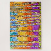 Schönes und farbenfrohes Aspen Tree Puzzle (Vertikal)