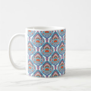 Schönes und farbenfrohes, aufwendiges Paisley-Must Kaffeetasse