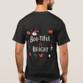 Schönes und helles, festliches Design T-Shirt (Rückseite)
