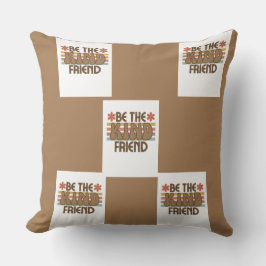 Schönes und luxuriöses, gemütliches Kissen