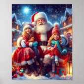 Schönes und schönes Weihnachtsgebäck Poster (Vorne)