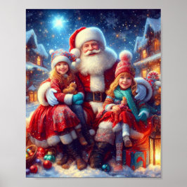 Schönes und schönes Weihnachtsgebäck Poster