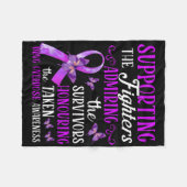 Schönes und unterstützendes Arzneimittelüberdosier Fleecedecke (Vorderseite (Horizontal))