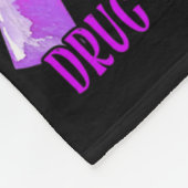 Schönes und unterstützendes Arzneimittelüberdosier Fleecedecke (Ecke)