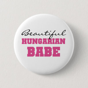 Schönes ungarisches Baby Button