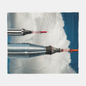 Schönes Universum Fleecedecke (Vorderseite (Horizontal))