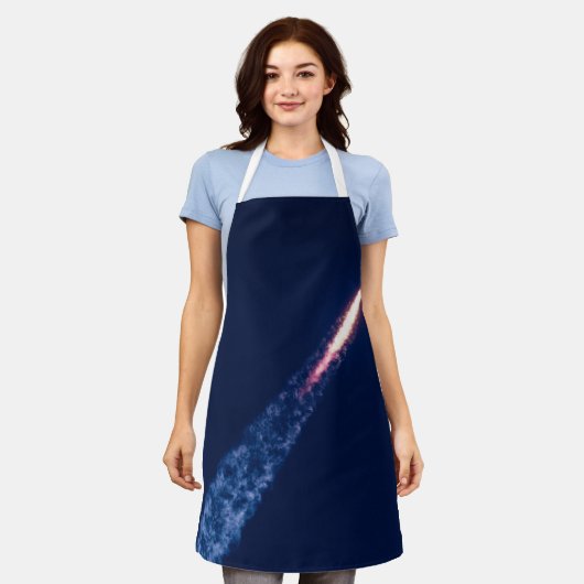 Schönes Universum Schürze (Getragen)