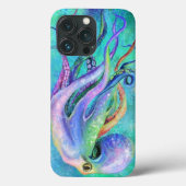 Schönes Unterwasser-Oktopus-Unterwasser-Leben Zeic Case-Mate iPhone Hülle (Rückseite)