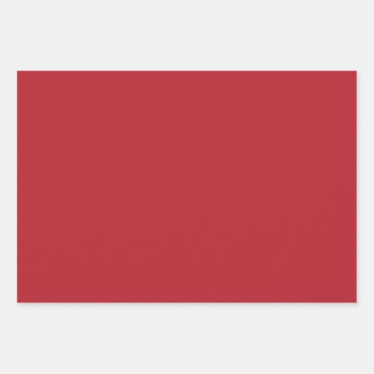 Schönes Urlaubsmuster mit Matching Solids Geschenkpapier Set (Vorderseite 2)