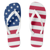 schönes US Flagge Badesandalen (Fußbett)
