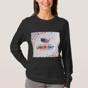 Schönes USA Labor Day Design T-Shirt
