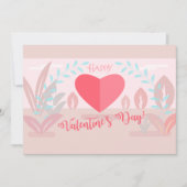 Schönes Valentinstag Modernes Design-Trendsetter Feiertagskarte (Vorderseite)