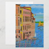 Schönes Venedig 2 Briefpapier (Vorne/Hinten)