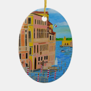 Schönes Venedig 2 Keramikornament