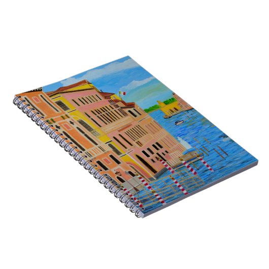 Schönes Venedig 2 Notizblock (Rechte Seite)