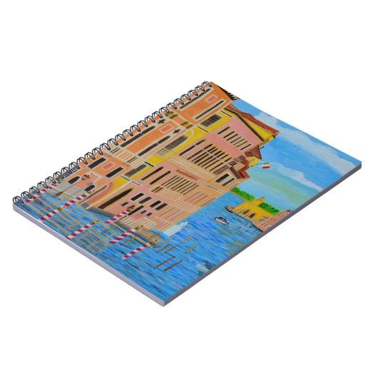 Schönes Venedig 2 Notizblock (Linke Seite)