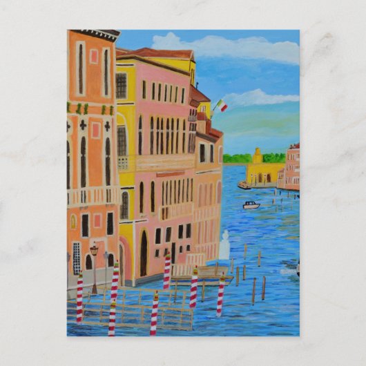 Schönes Venedig 2 Postkarte (Vorderseite)