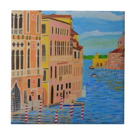 Schönes Venedig Fliese (Vorderseite)