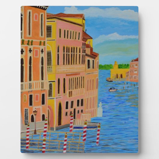 Schönes Venedig Fotoplatte (Vorderseite)