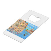 Schönes Venedig Geldbeutel Flaschenöffner (Vorderseite Schrägansicht)