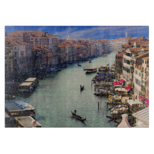 Schönes Venedig - Großer Kanal Italien Schneidebrett