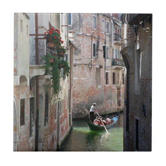 Schönes Venedig Italien Fliese (Vorderseite)