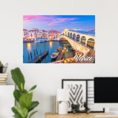 Schönes Venedig, Italien Poster (Heimbüro)