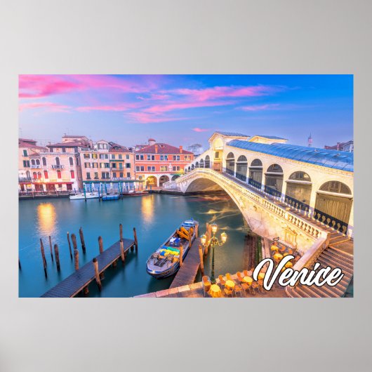 Schönes Venedig, Italien Poster (Vorne)