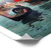 Schönes Venedig Italien Poster (Ecke)