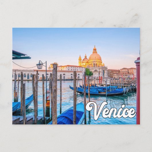 Schönes Venedig, Italien Postkarte (Vorderseite)