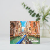 Schönes Venedig, Italien Postkarte (Stehend Vorderseite)