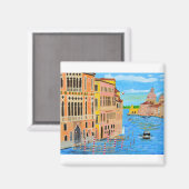 Schönes Venedig Magnet (Vorderseite/Rückseite)