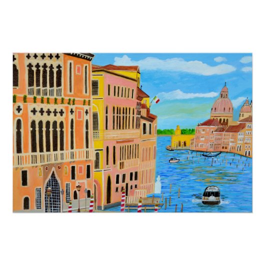 Schönes Venedig Plakat Poster (Vorderseite)
