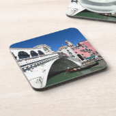 Schönes Venedig, Rialto-Brücke Getränkeuntersetzer (Linke Seite)