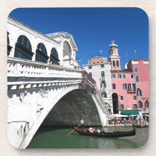 Schönes Venedig, Rialto-Brücke Getränkeuntersetzer