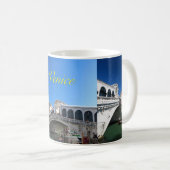 Schönes Venedig, Rialto-Brücke Kaffeetasse (VorderseiteRechts)