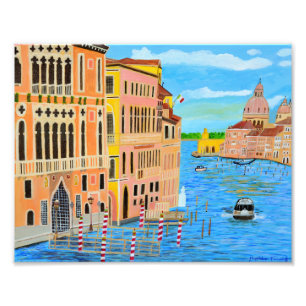 Schönes venezianisches Bild Fotodruck