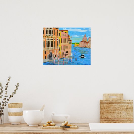 Schönes venezianisches Poster (Küche)