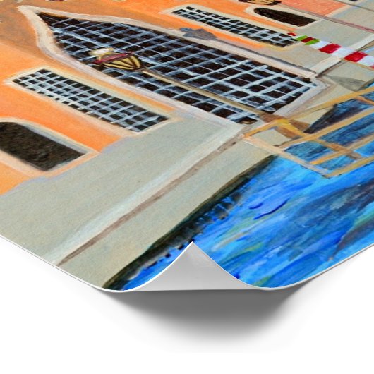 Schönes venezianisches Poster (Ecke)
