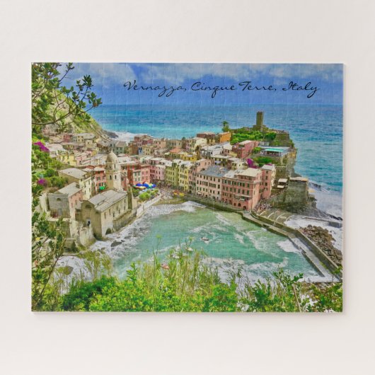 Schönes Vernazza, Italien Jigsaw Puzzle (Horizontal)