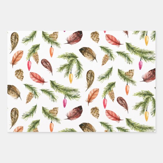 Schönes Verpackungspapier Geschenkpapier Set (Vorderseite 3)