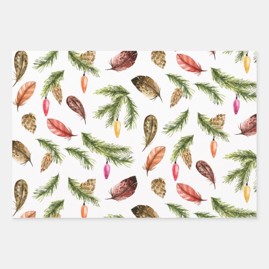 Schönes Verpackungspapier Geschenkpapier Set (Vorderseite 2)