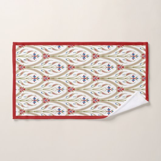 Schönes Viktorianisches Barockmuster Badhandtuch Set (Handtuch)